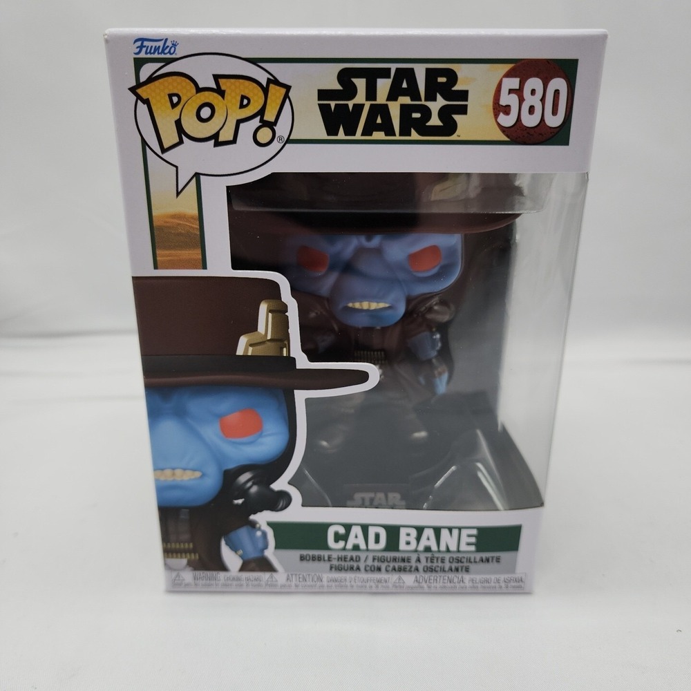 Funko Pop Star Wars Cad Bane 580 The Book of Boba Fett Bobble Head Vinyl Figure